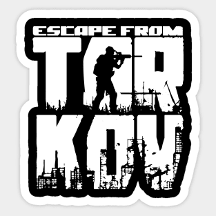 TAR-KOV WHITE Sticker